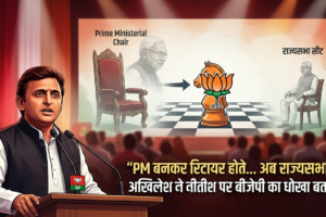 PM बनकर रिटायर होते... अब राज्यसभा से! अखिलेश ने नीतीश पर बीजेपी का धोखा बताया